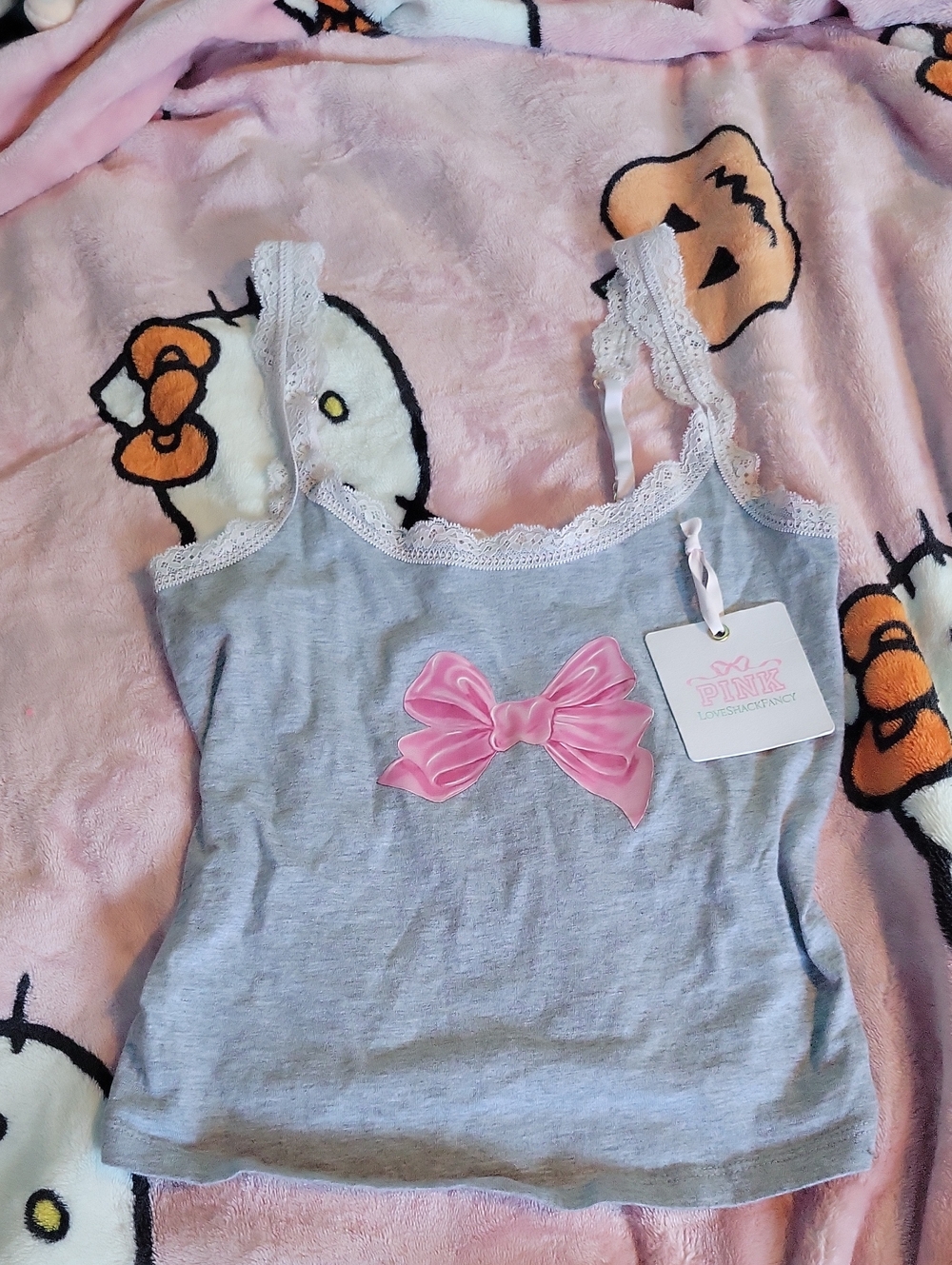PINK Victoria's Secret X Love Shack Fancy Top